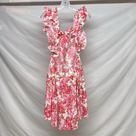 Floral Ruffle Dress - Picture 2 of 7